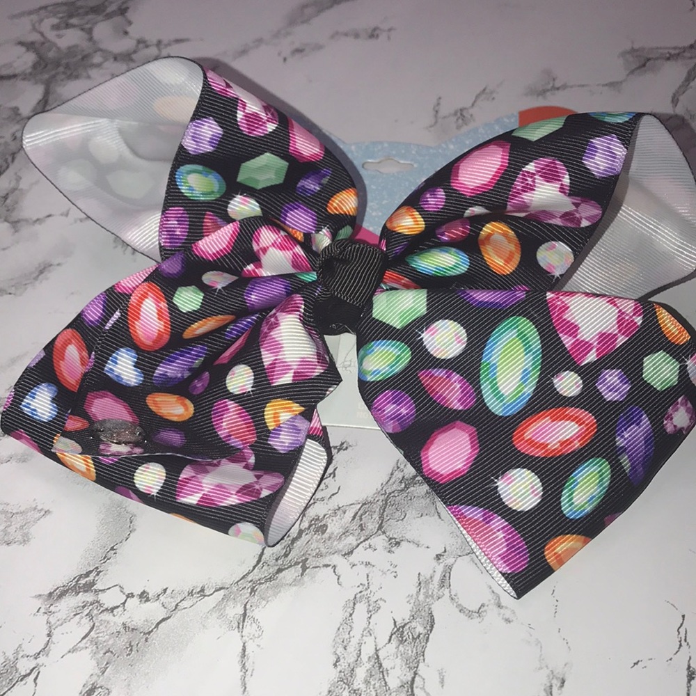 NWT Jojo Diamond or microphone large hair bow - Picture 3 of 8
